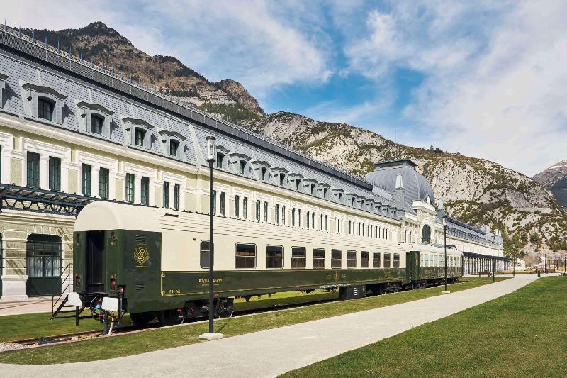 Canfranc Estacion Royal Hideaway Hotel Exteriér fotografie